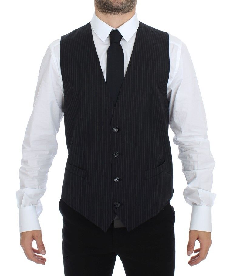 Dolce & Gabbana waistcoats for men in gray, product view 1