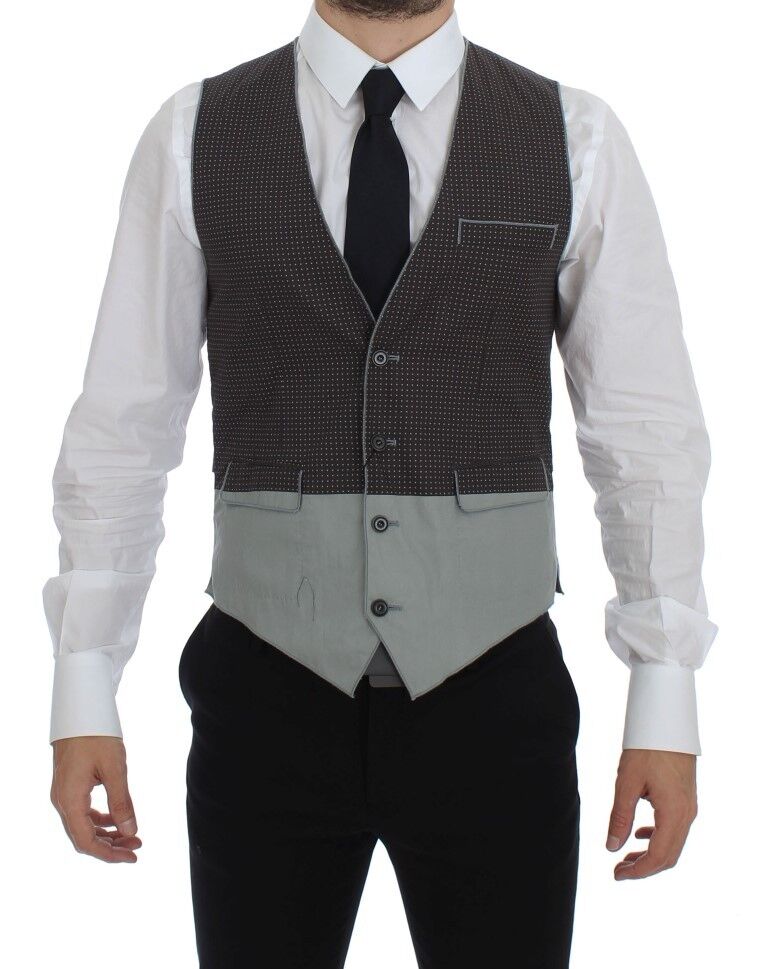 Dolce & Gabbana waistcoats for men in gray, product view 1