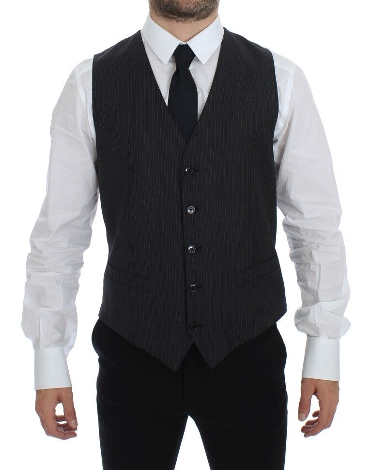 Dolce & Gabbana waistcoats for men in gray, product view 1