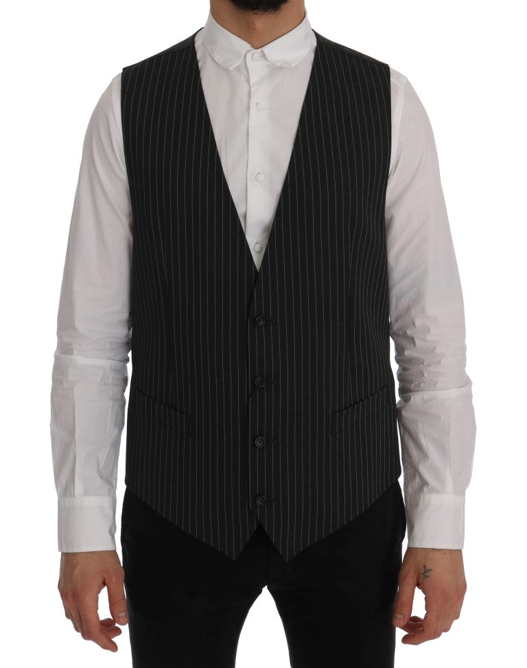 Dolce & Gabbana waistcoats for men in gray, product view 1