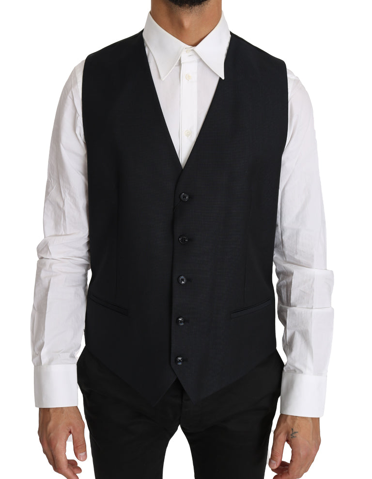 Dolce & Gabbana waistcoats for men in gray, product view 1