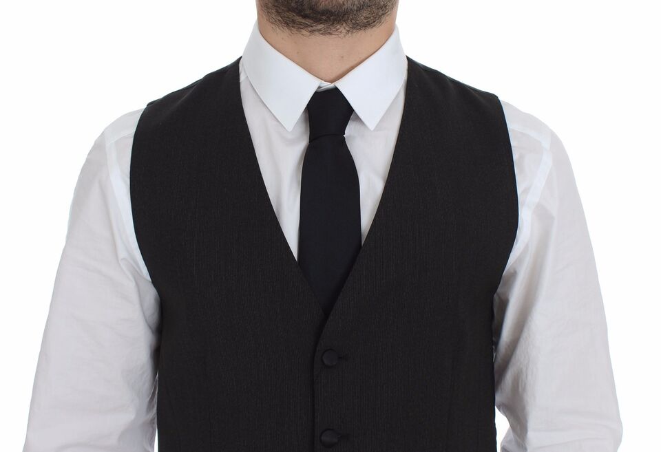 Dolce & Gabbana waistcoats for men in gray, product view 2