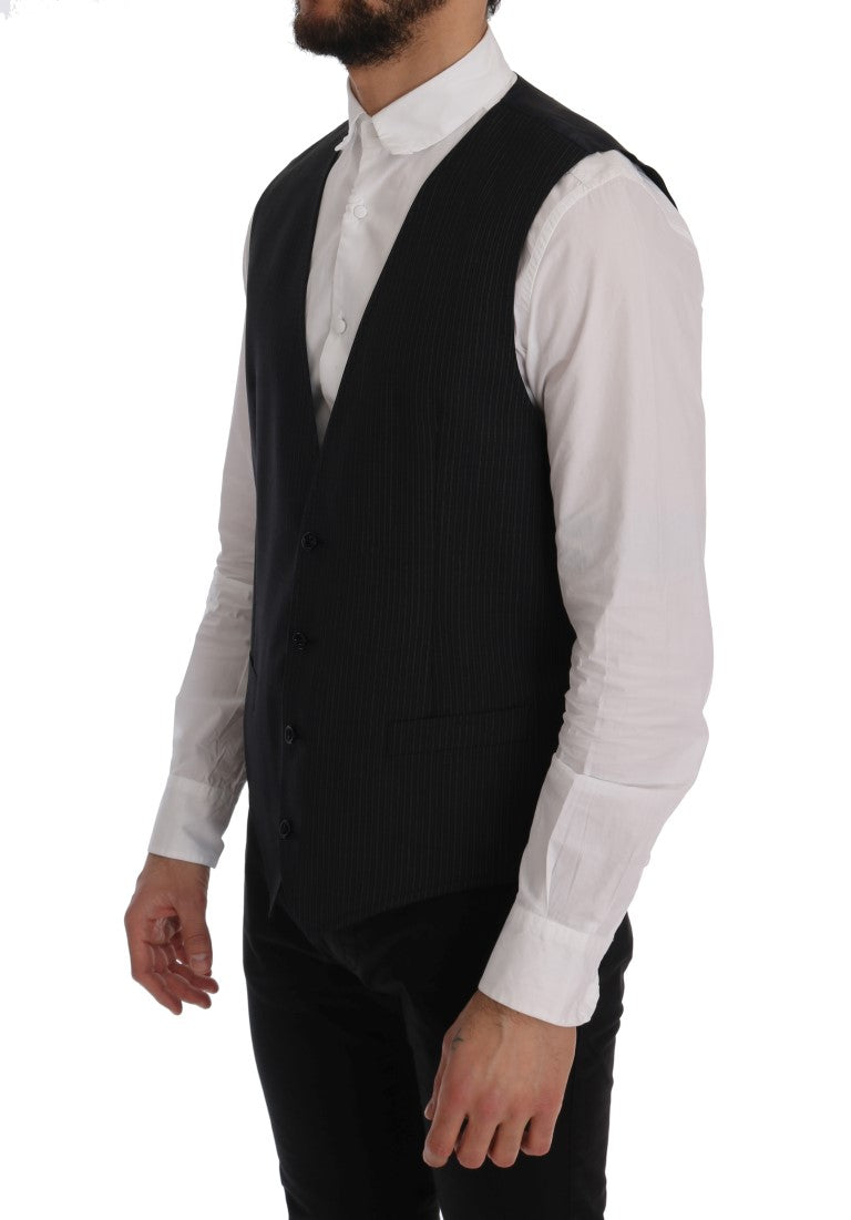 Dolce & Gabbana waistcoats for men in gray, product view 2