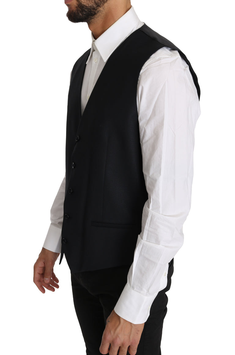 Dolce & Gabbana waistcoats for men in gray, product view 2
