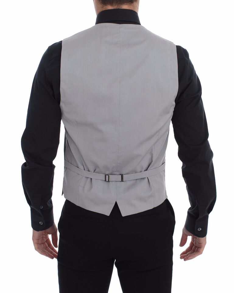 Dolce & Gabbana waistcoats for men in gray, product view 3