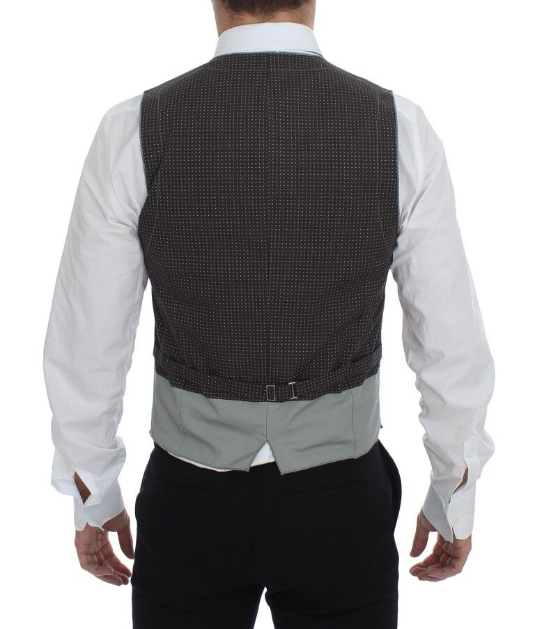 Dolce & Gabbana waistcoats for men in gray, product view 3
