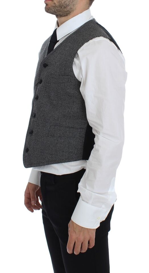 Dolce & Gabbana waistcoats for men in gray, product view 3