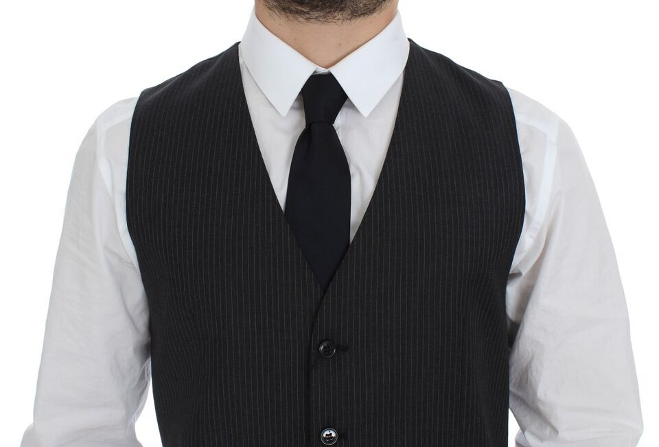 Dolce & Gabbana waistcoats for men in gray, product view 3