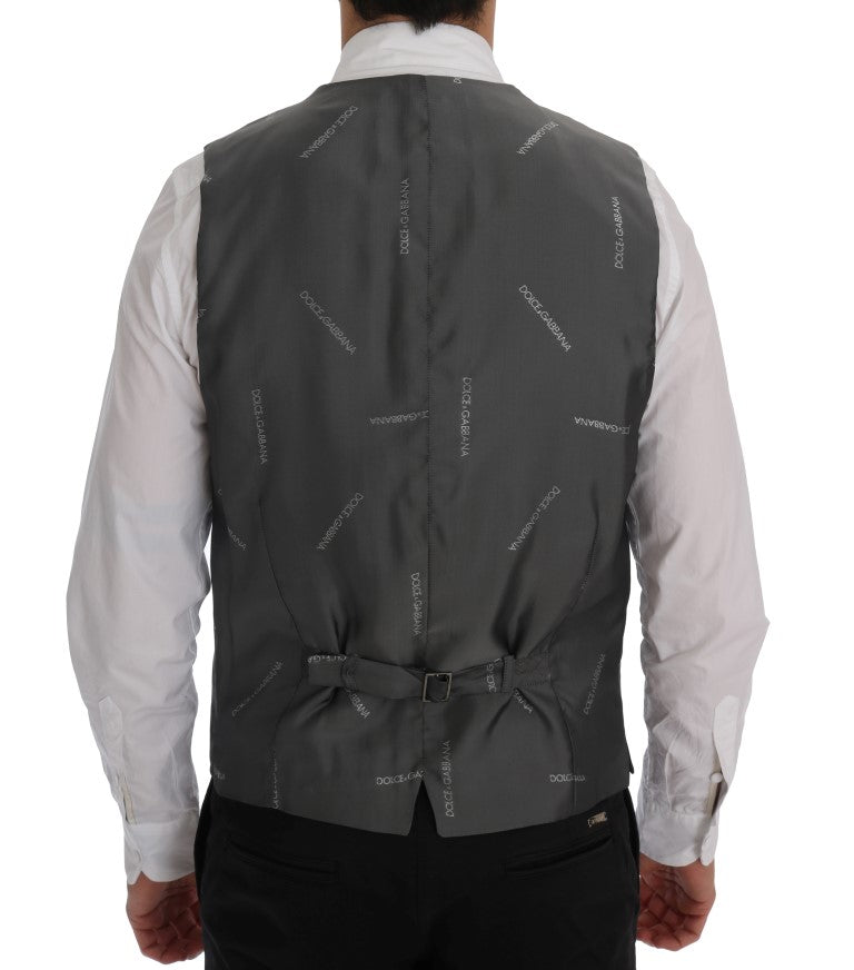 Dolce & Gabbana waistcoats for men in gray, product view 3