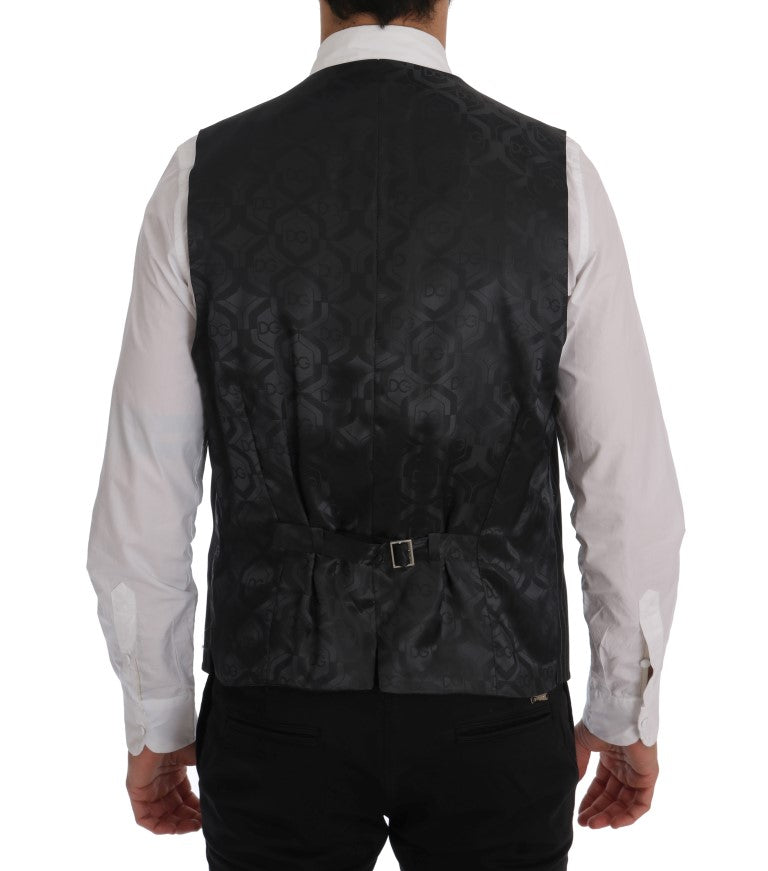 Dolce & Gabbana waistcoats for men in gray, product view 3