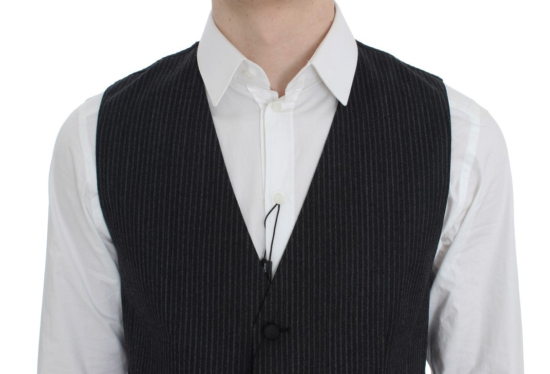 Dolce & Gabbana waistcoats for men in gray, product view 4
