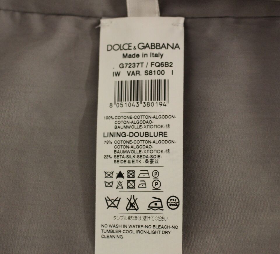 Dolce & Gabbana waistcoats for men in gray, product view 5