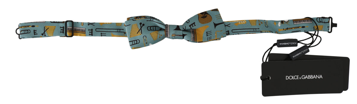 Dolce & Gabbana bowties for men in green, product view 1