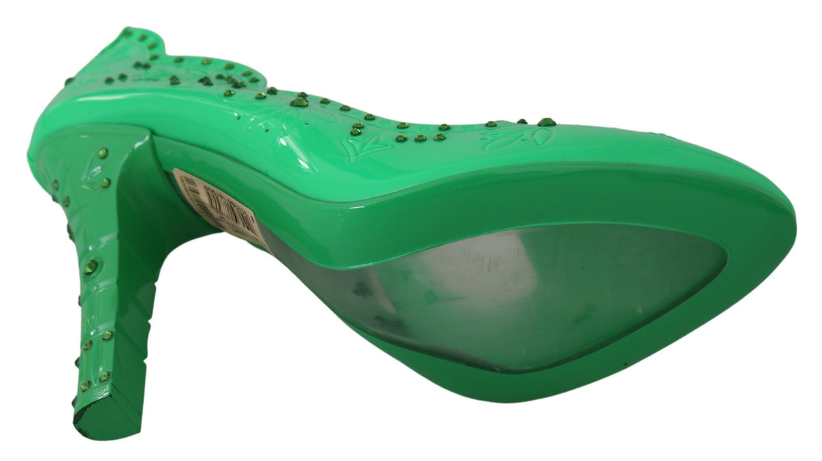 Dolce & Gabbana high heel for women in green, product view 2