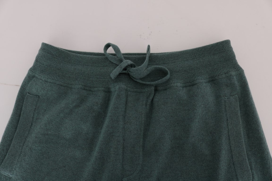 Dolce & Gabbana joggers (workout pants) for men in green, product view 4