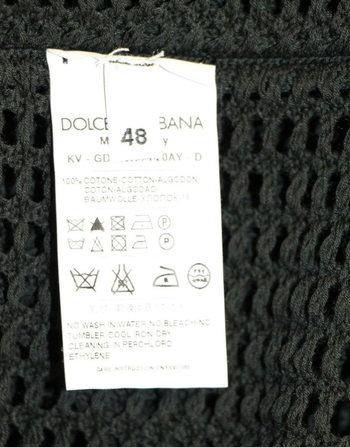 Dolce & Gabbana sweatshirts for men in green, product view 5