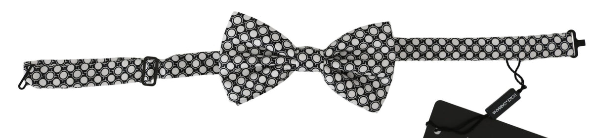 Dolce & Gabbana bowties for men in black/white, product view 1