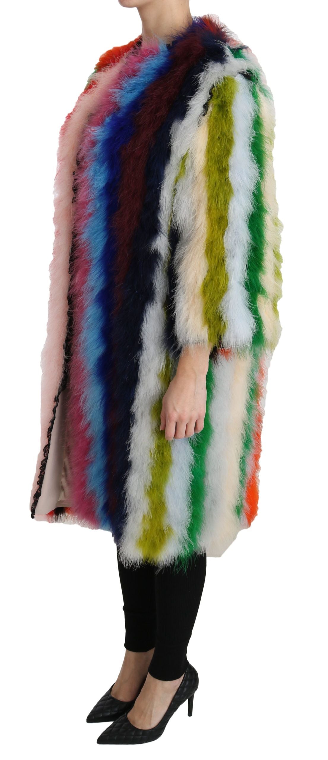 Dolce & Gabbana coats for women in multicolor, product view 3