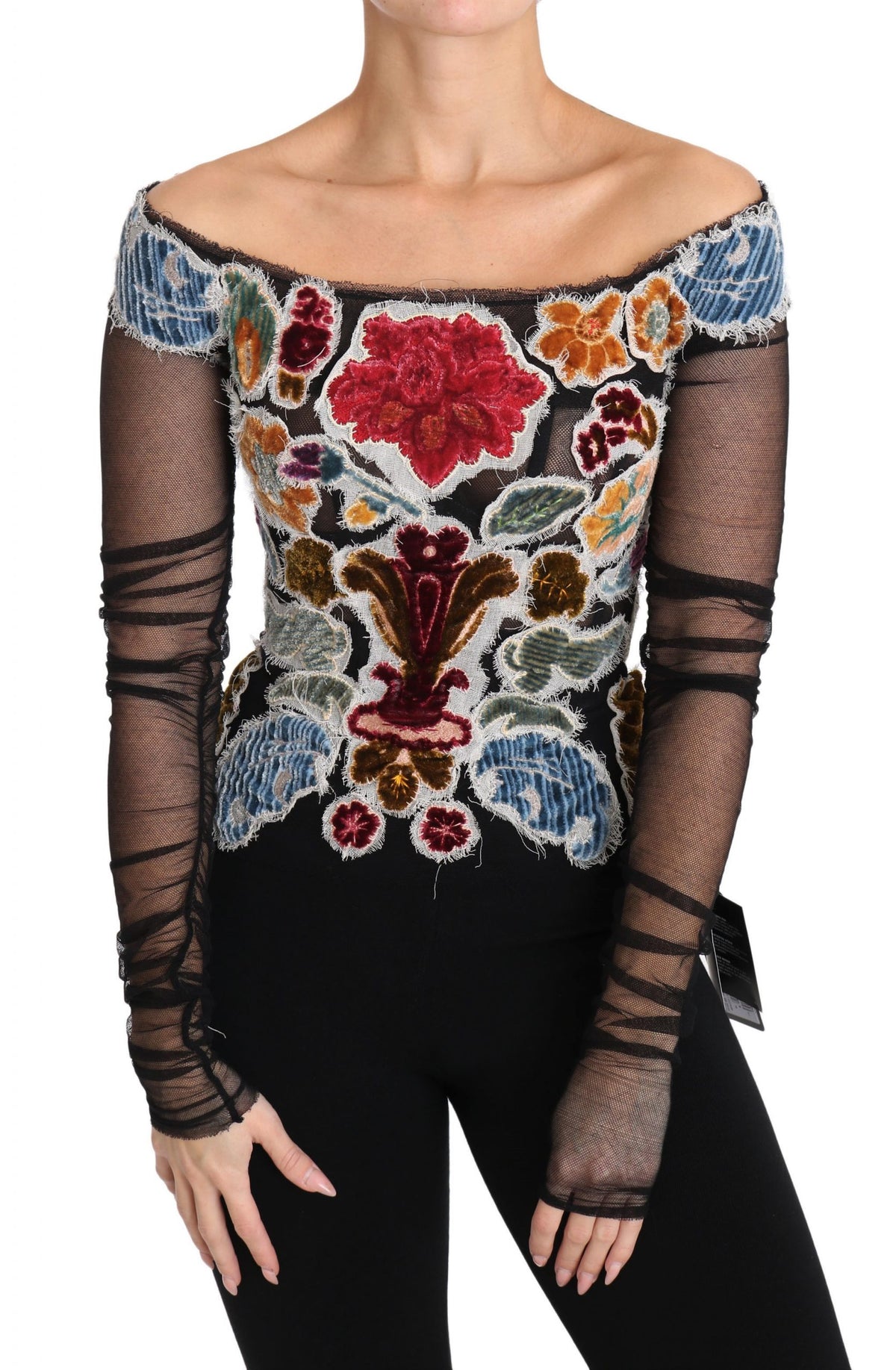 Dolce & Gabbana long sleeve for women in multicolor, product view 3