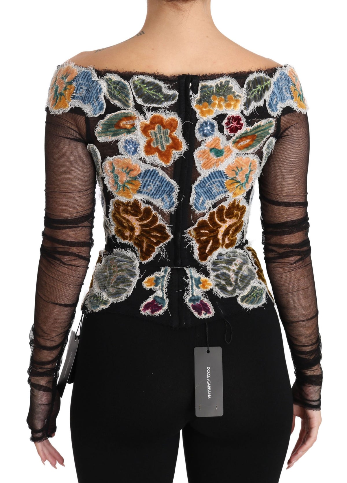 Dolce & Gabbana long sleeve for women in multicolor, product view 5
