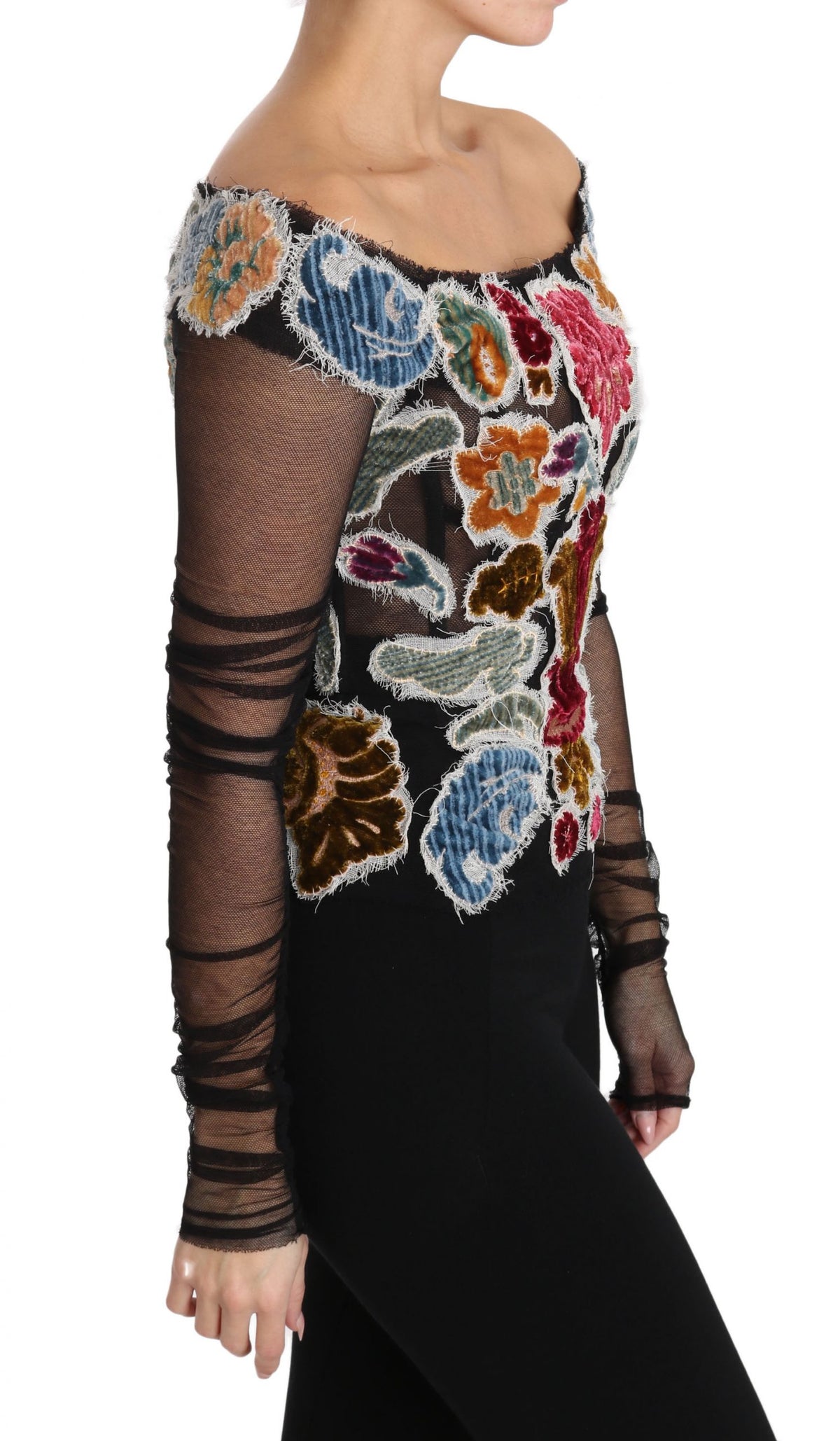Dolce & Gabbana long sleeve for women in multicolor, product view 6
