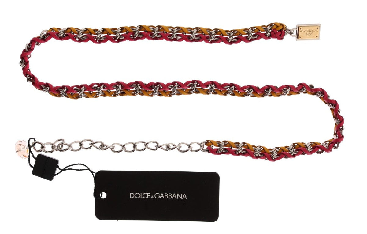 Dolce & Gabbana thin belts for women in multicolor, product view 5