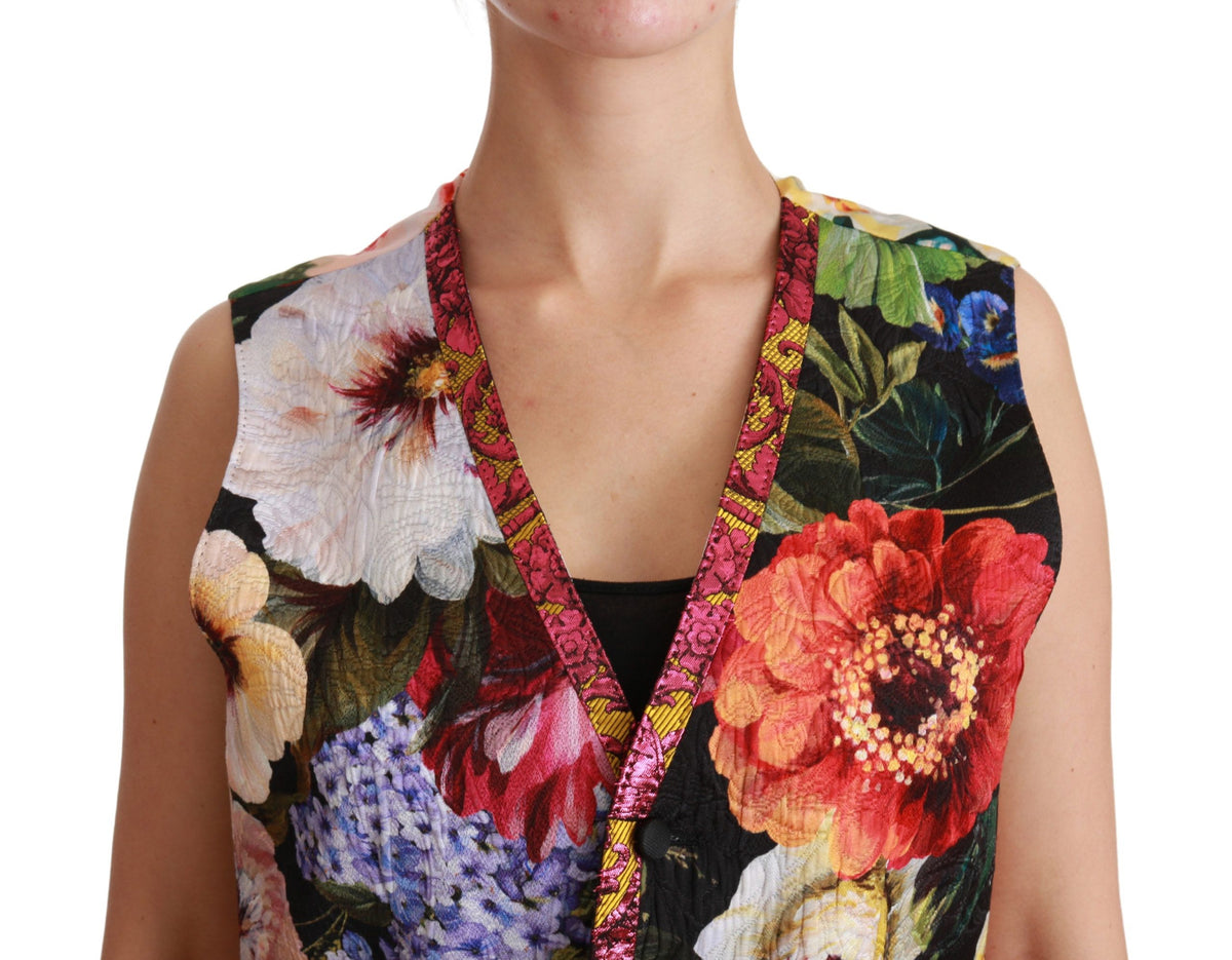 Dolce & Gabbana waistcoats for women in multicolor, product view 5