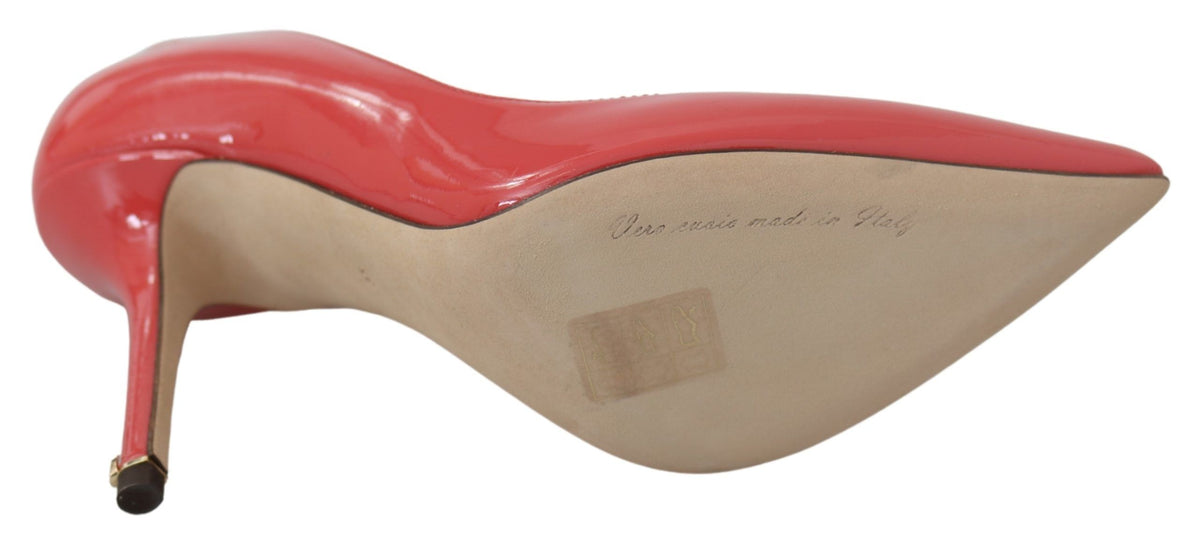 Dolce & Gabbana mid heel for women in pink, product view 2