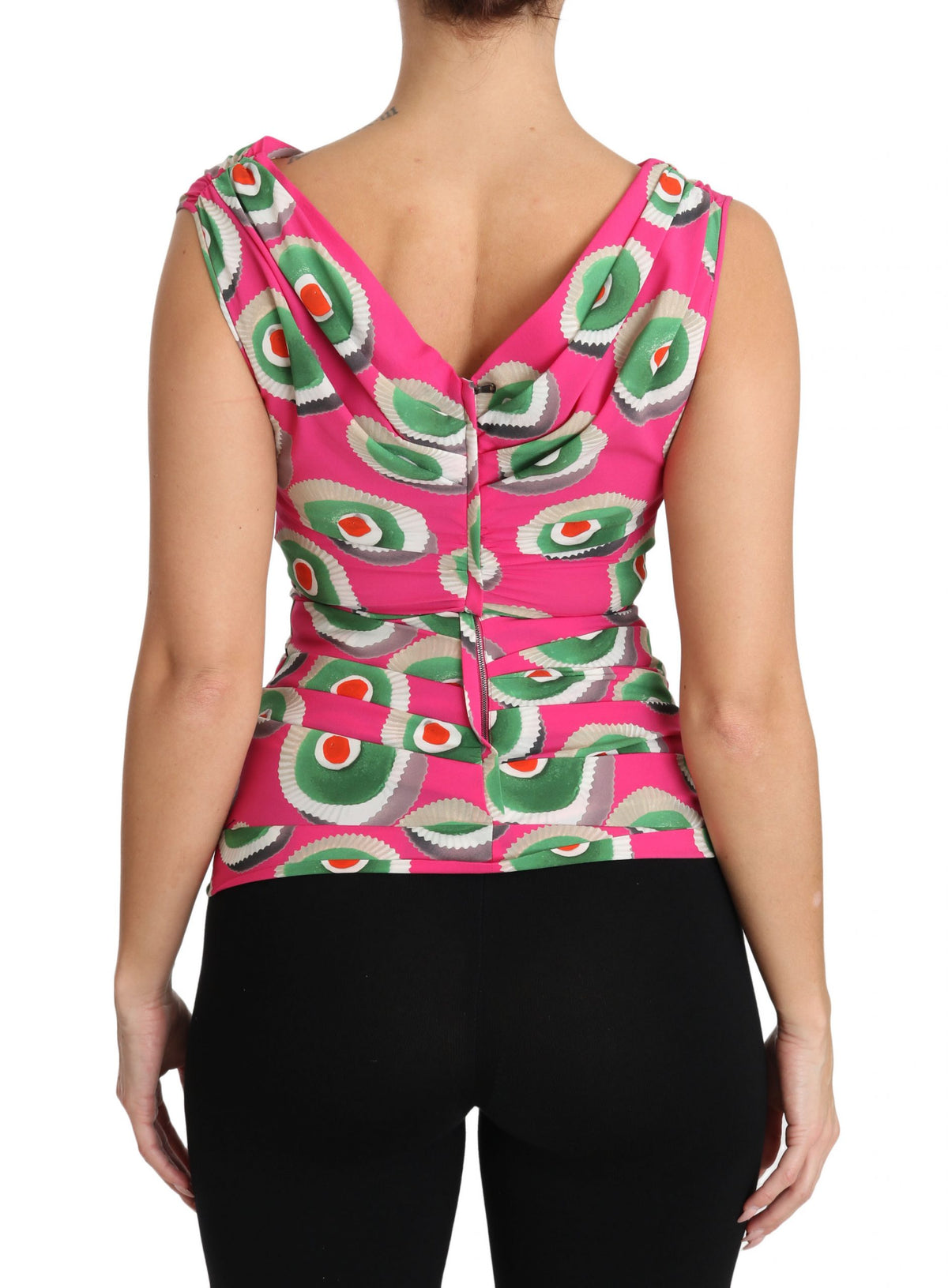 Dolce & Gabbana sleeveless for women in pink, product view 3