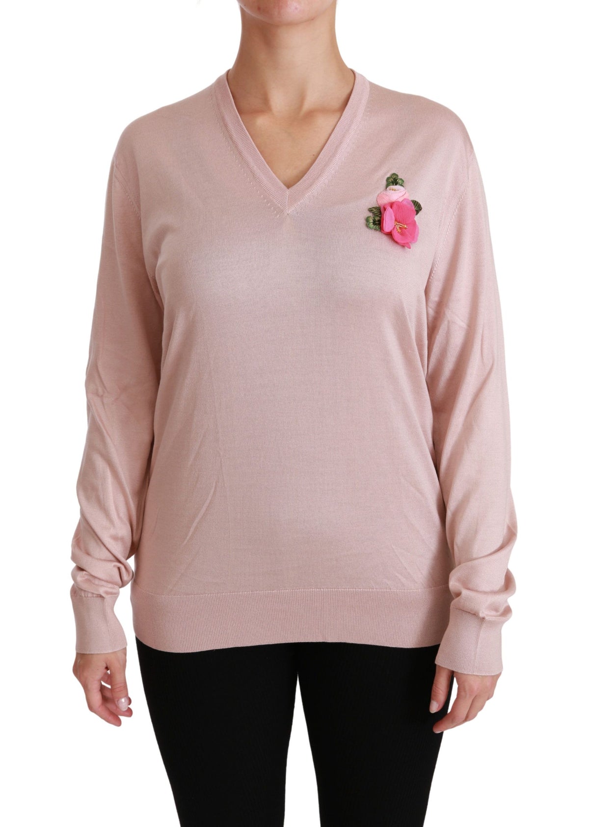 Dolce & Gabbana sweatshirts for women in pink, product view 1
