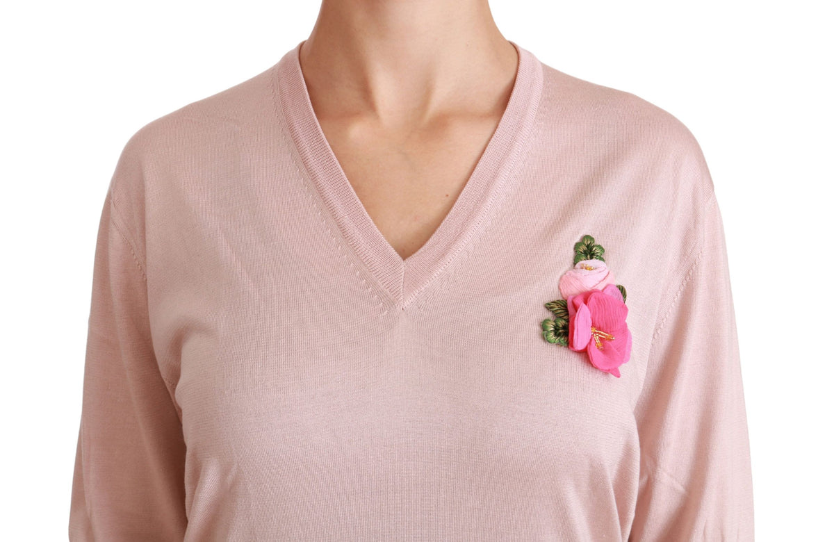 Dolce & Gabbana sweatshirts for women in pink, product view 5