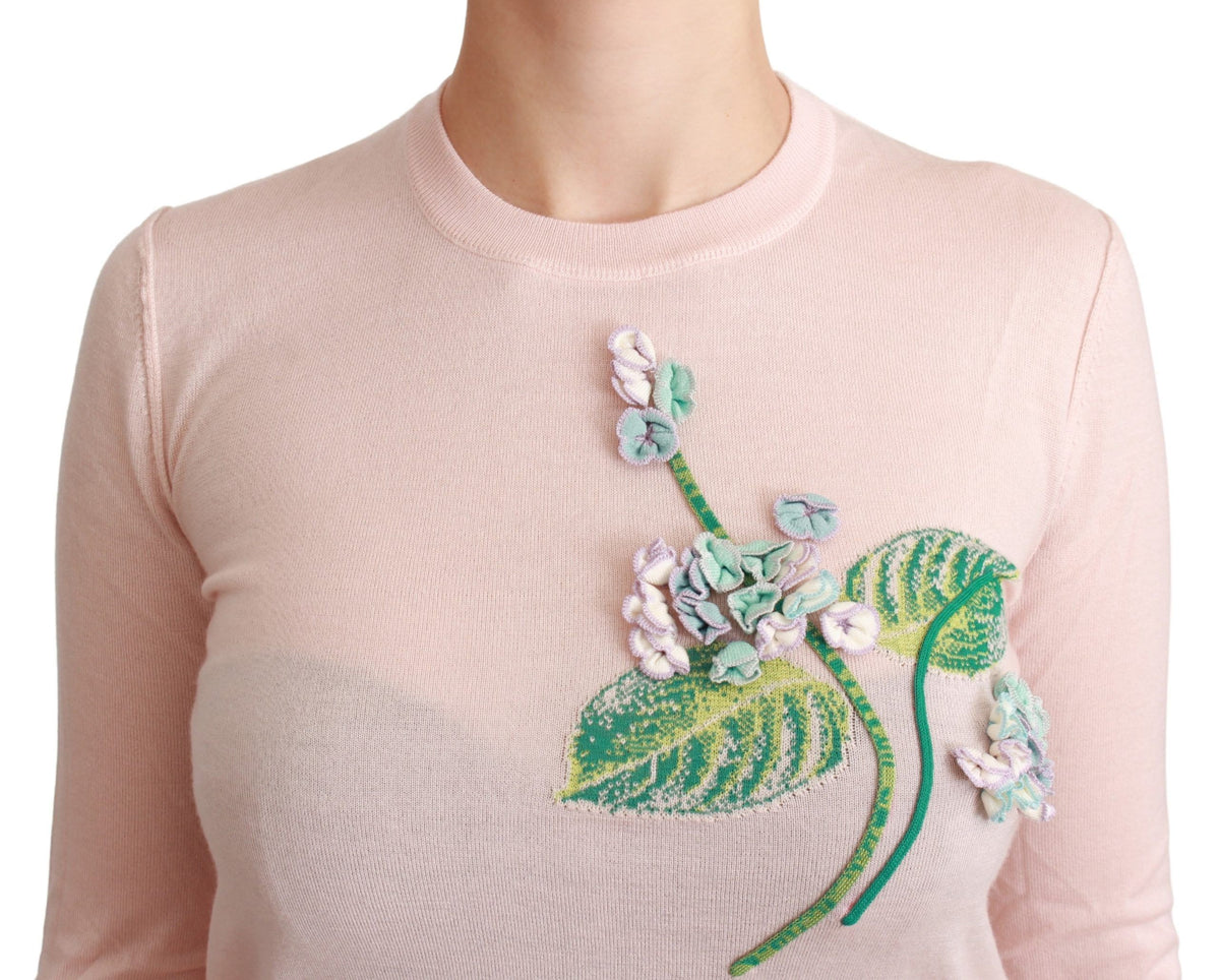 Dolce & Gabbana sweatshirts for women in pink, product view 5