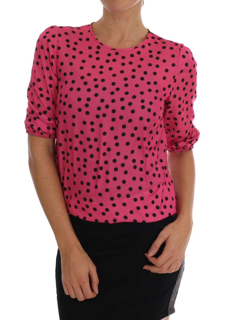 Dolce & Gabbana t-shirts for women in pink, product view 1