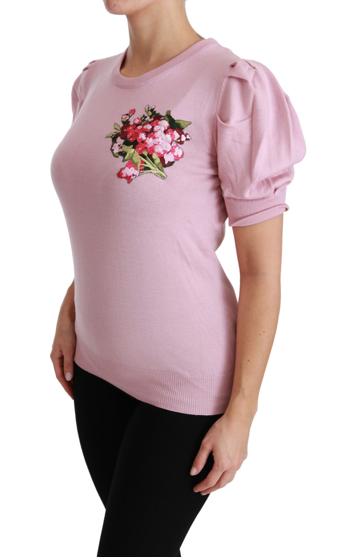 Dolce & Gabbana t-shirts for women in pink, product view 3