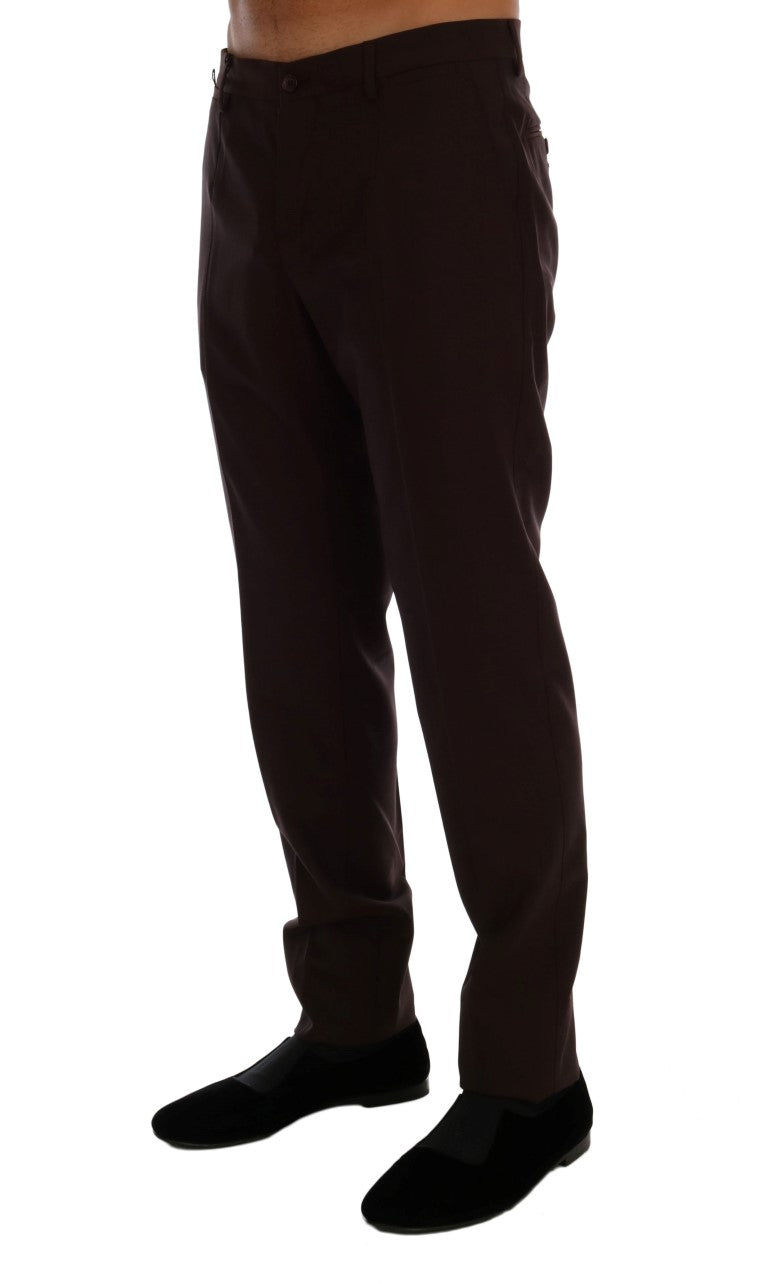Dolce & Gabbana casual pants for men in purple, product view 2