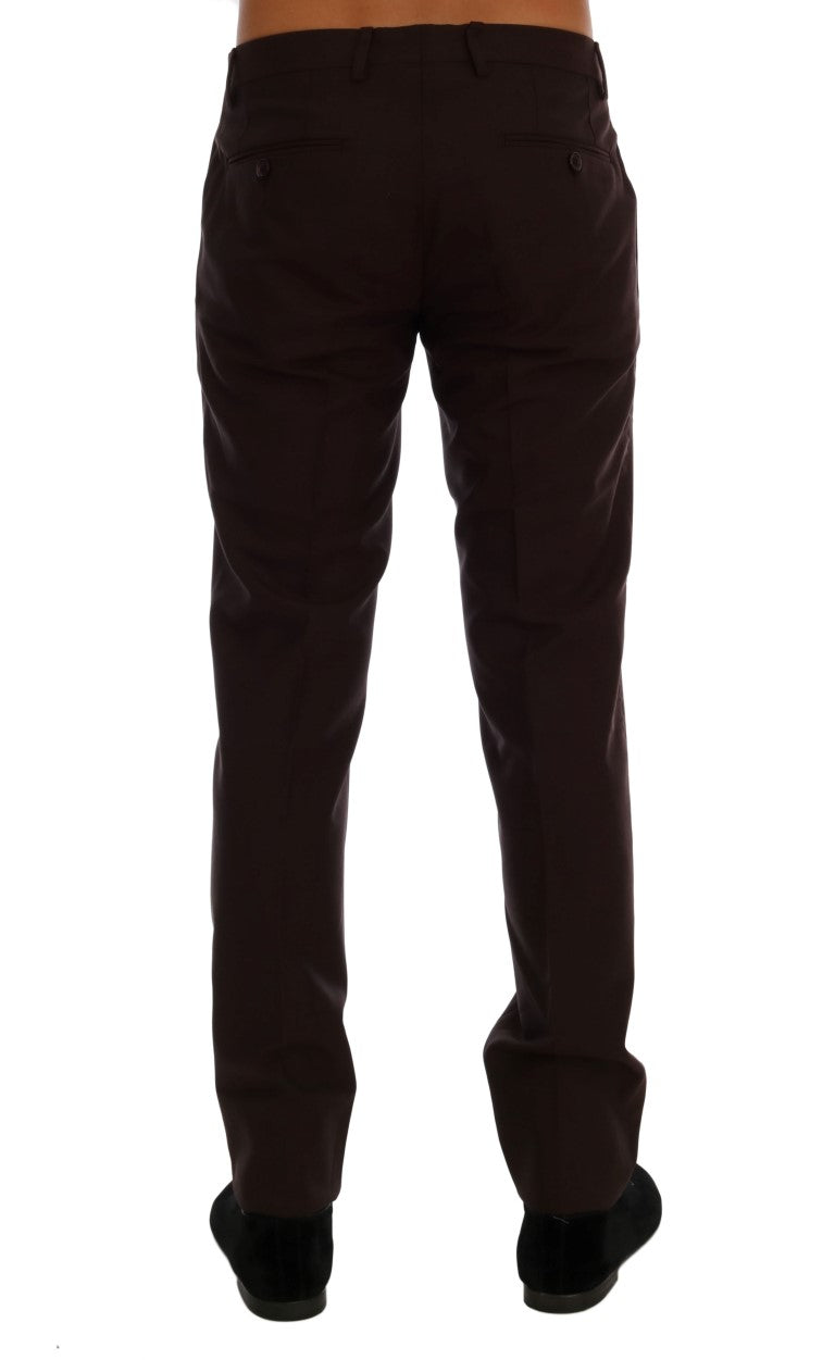 Dolce & Gabbana casual pants for men in purple, product view 3
