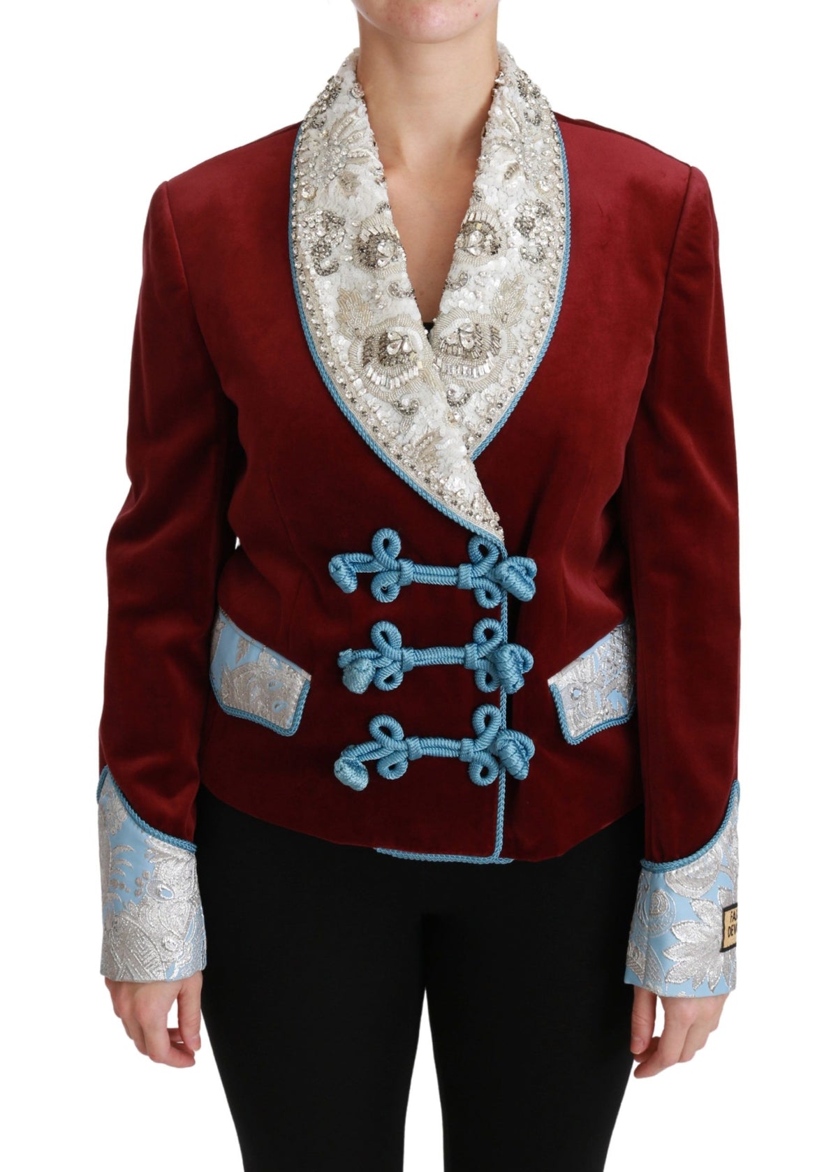Dolce & Gabbana blazers for women in red, product view 1
