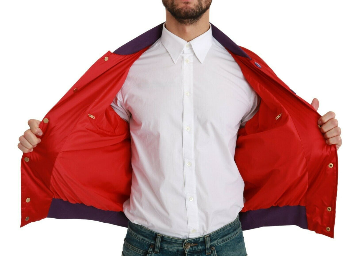 Dolce & Gabbana bombers for men in red, product view 5