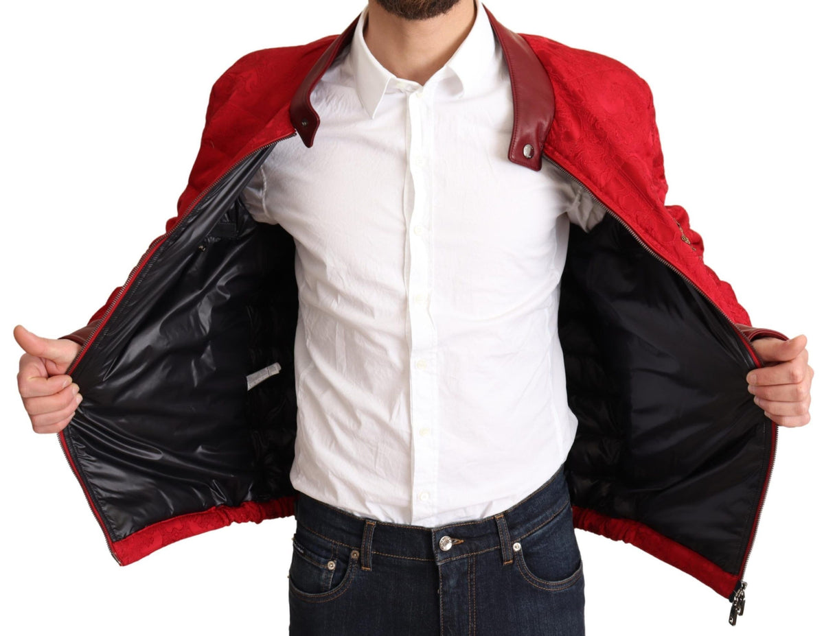 Dolce & Gabbana bombers for men in red, product view 5