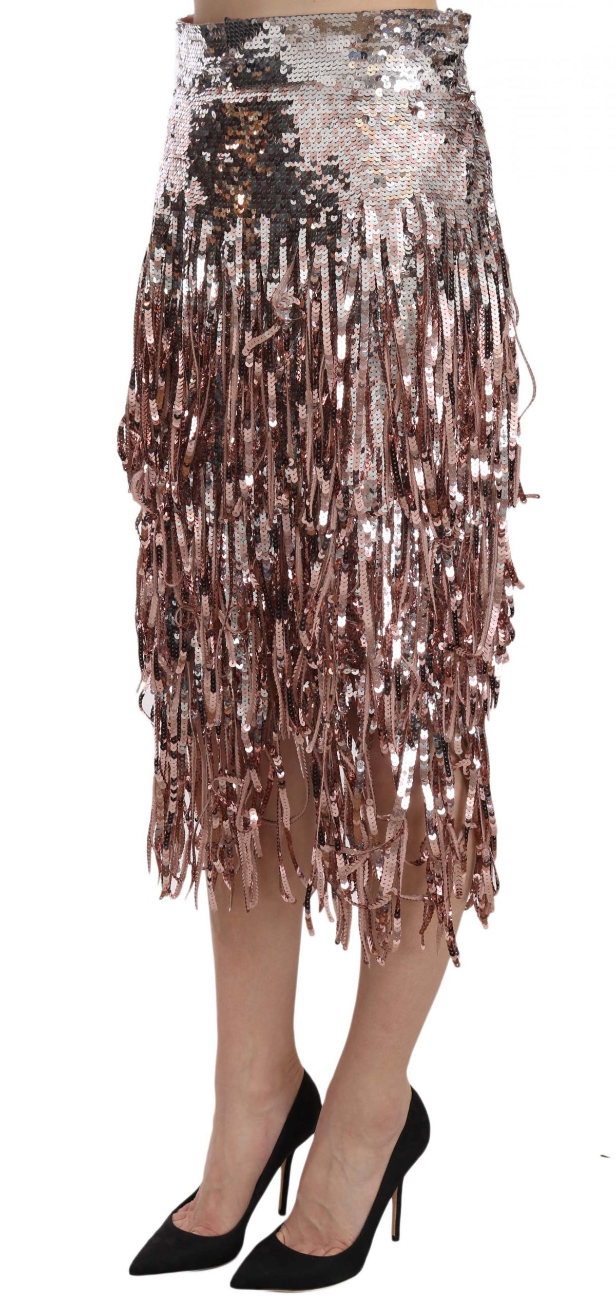 Dolce & Gabbana midi for women in silver, product view 2