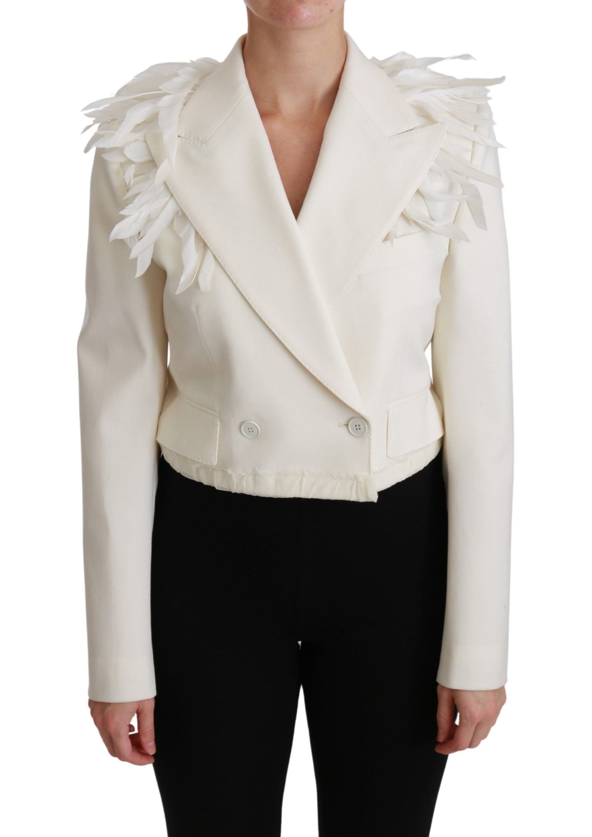 Dolce & Gabbana blazers for women in white, product view 1