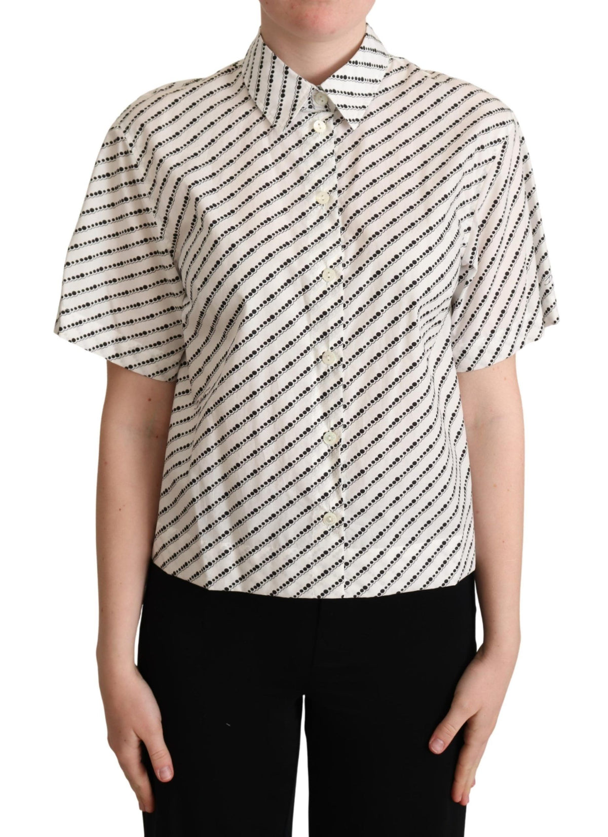Dolce & Gabbana shortsleeve for women in black/white, product view 1