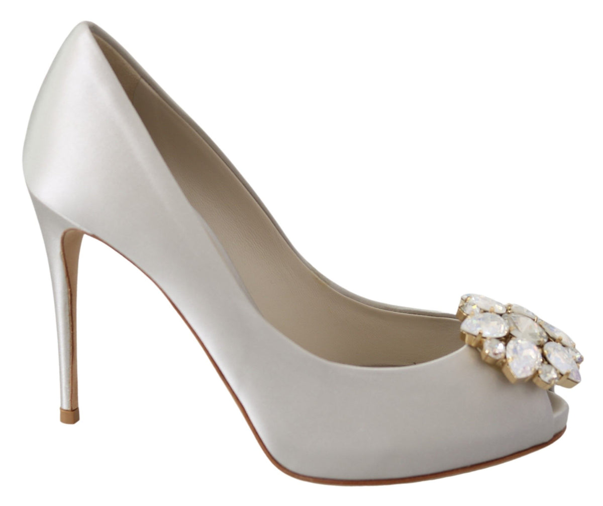 Dolce & Gabbana high heel for women in white, product view 1