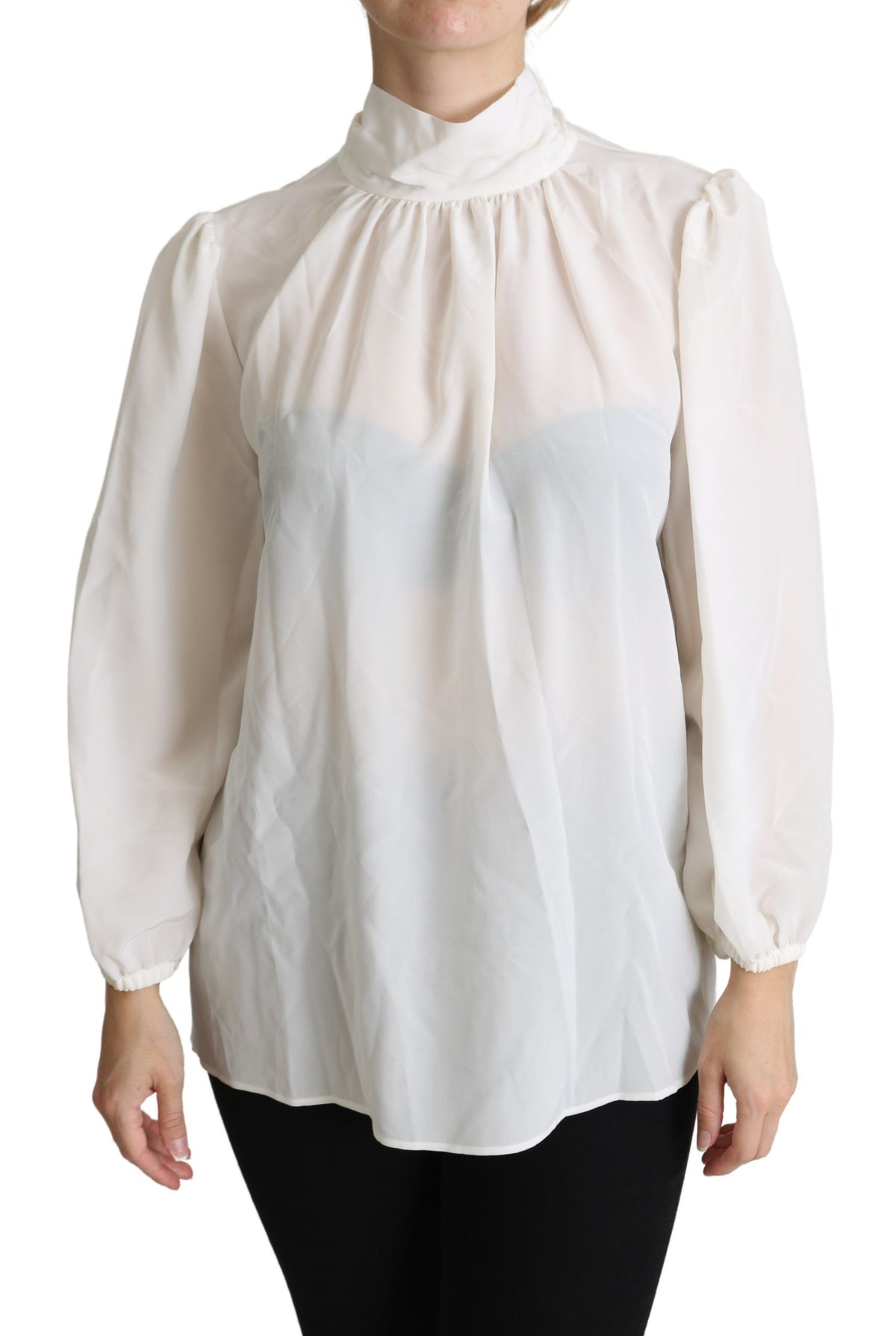 Dolce & Gabbana long sleeve for women in white, product view 1
