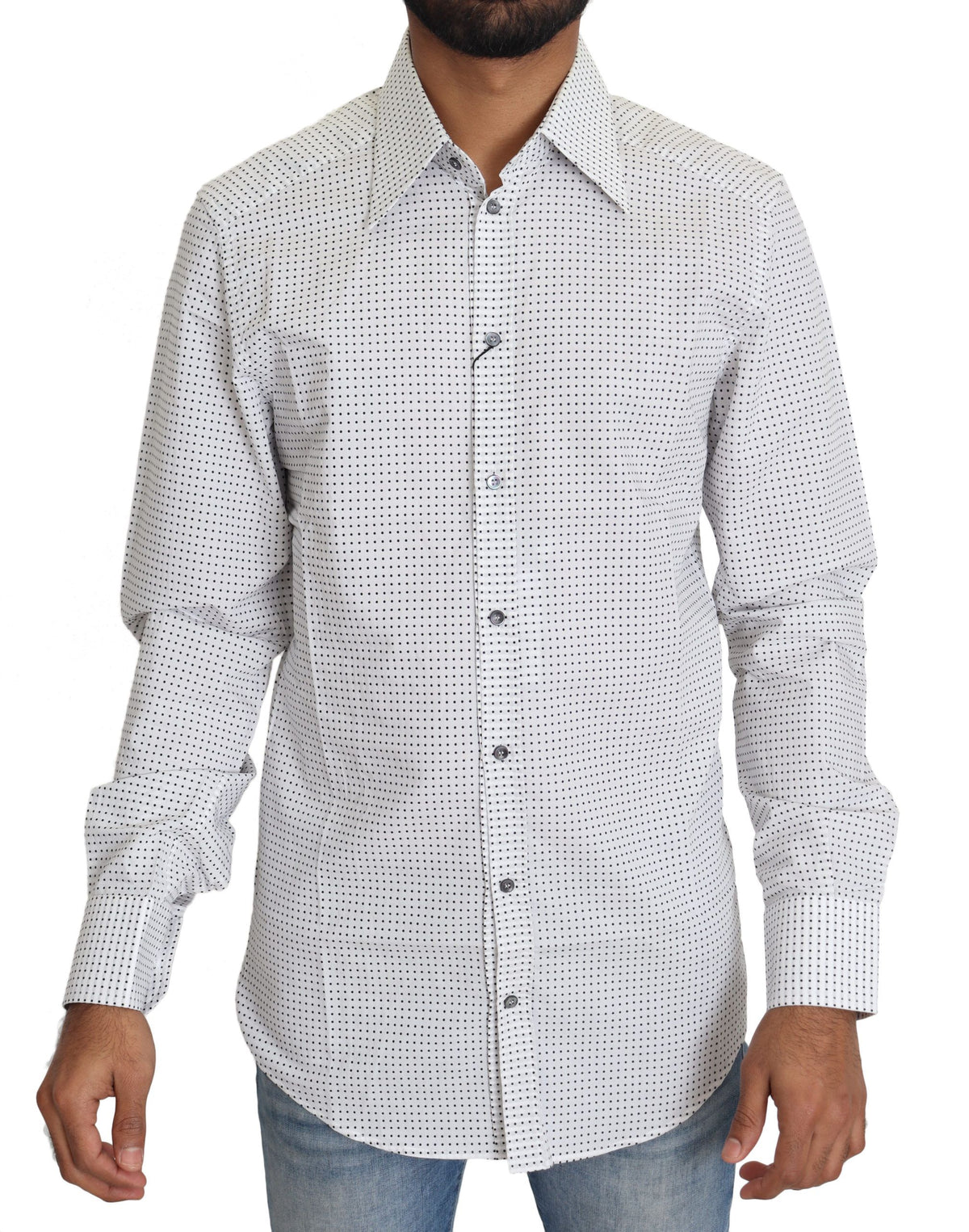Dolce & Gabbana pattern for men in white, product view 1