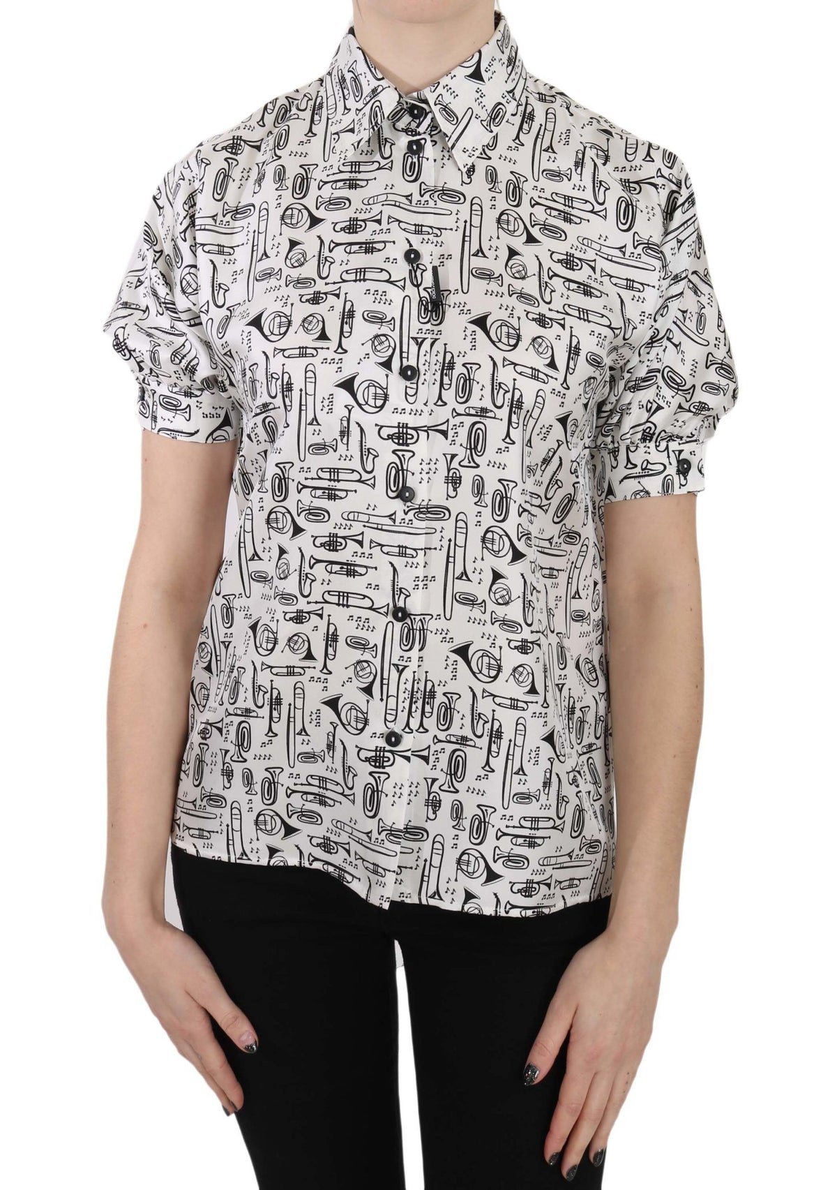 Dolce & Gabbana shortsleeve for women in white, product view 1