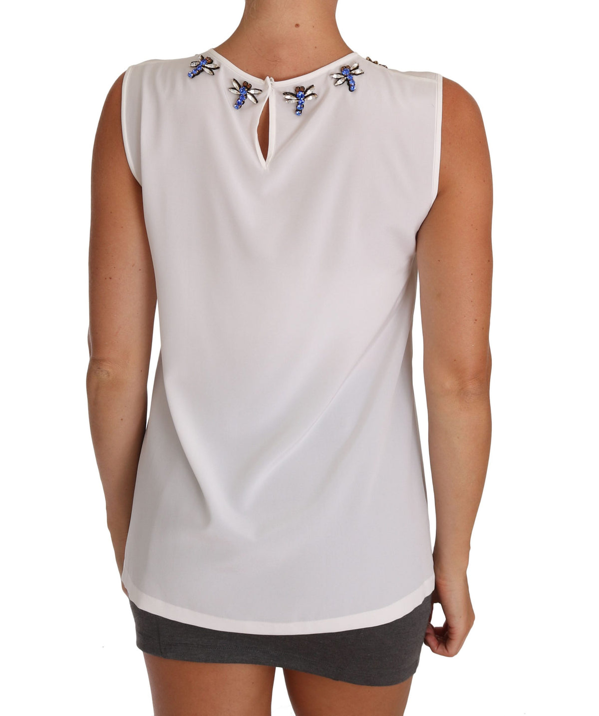Dolce & Gabbana sleeveless for women in white, product view 5
