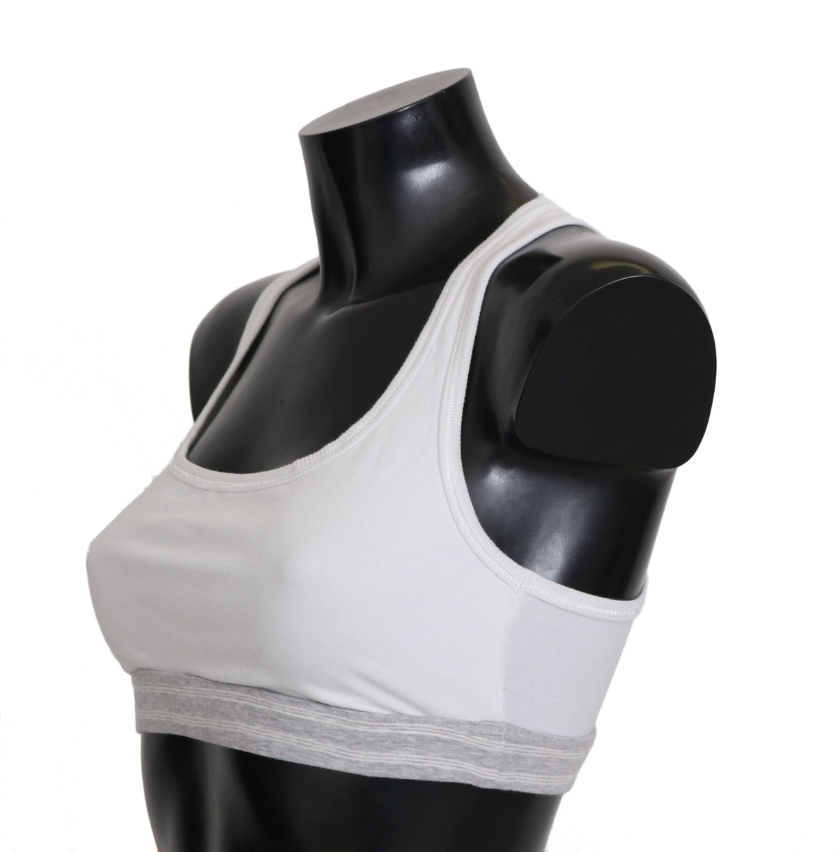 Dolce & Gabbana sport bra for women in white, product view 2