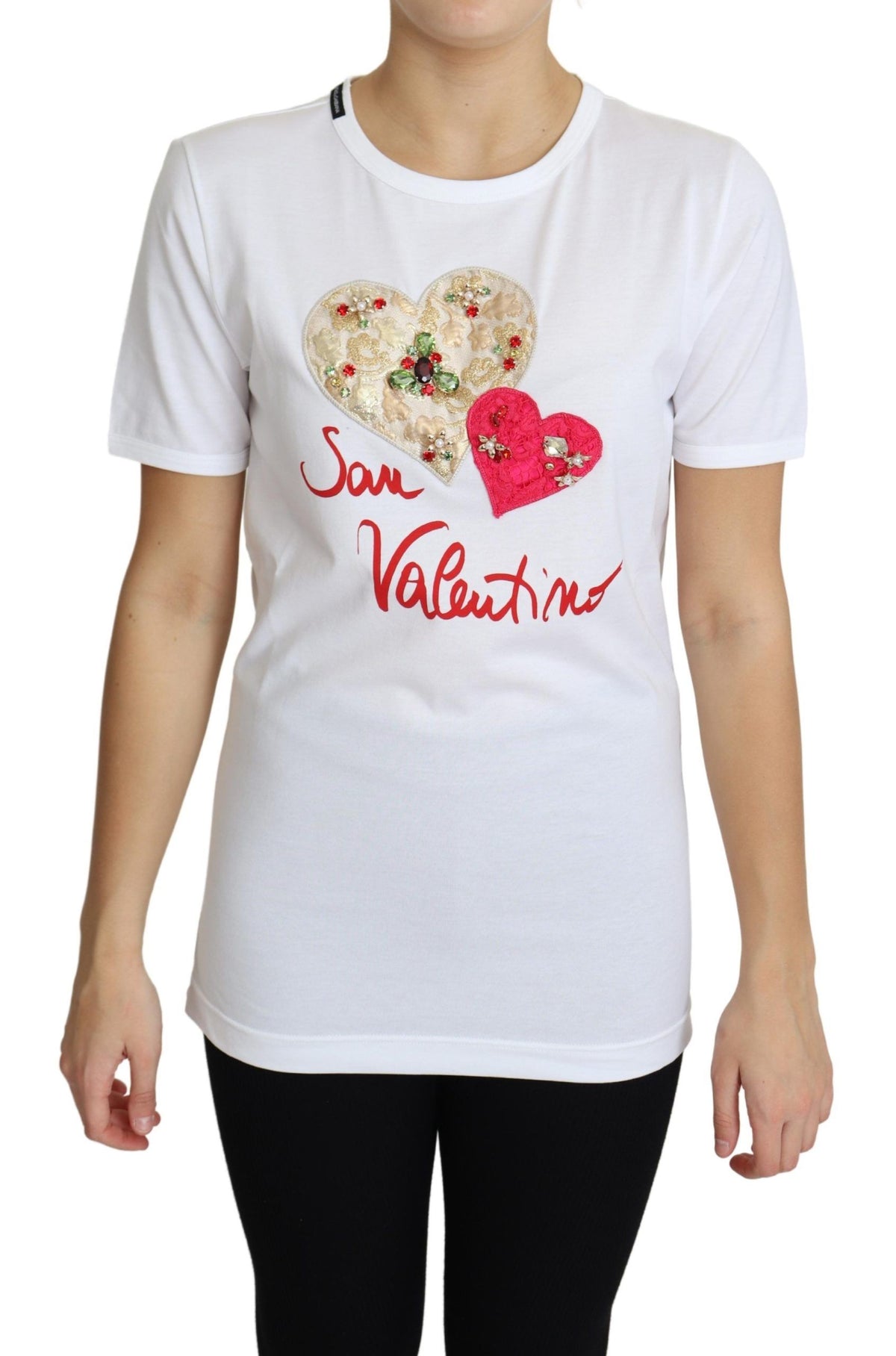 Dolce & Gabbana t-shirts for women in white, product view 1