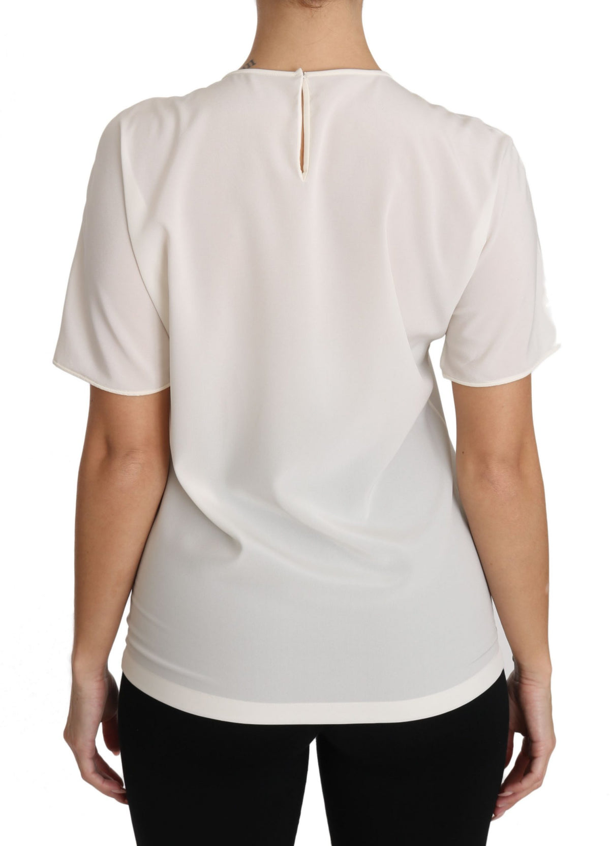 Dolce & Gabbana t-shirts for women in white, product view 3